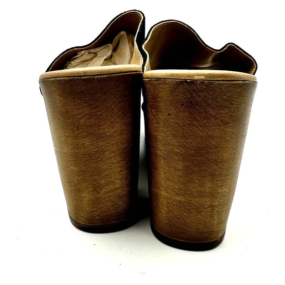 Rebels Orlanda Asymmetrical Platform Clog Black Suede - Picture 6 of 9